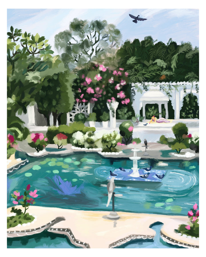 Dreaming in Courtyard