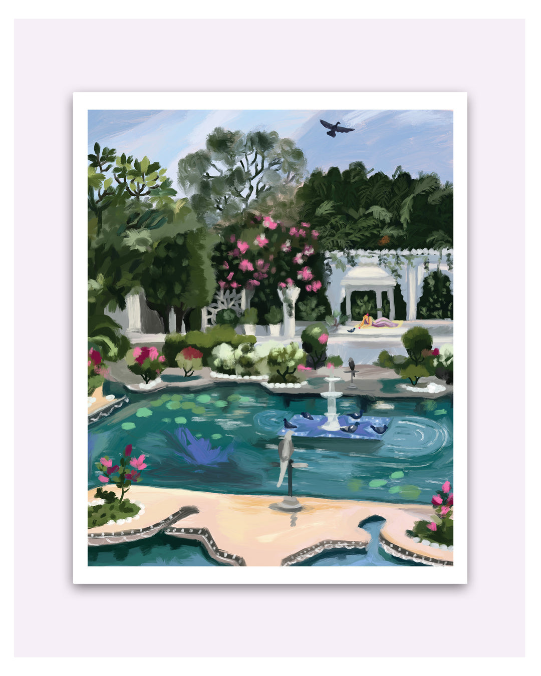 Dreaming in Courtyard